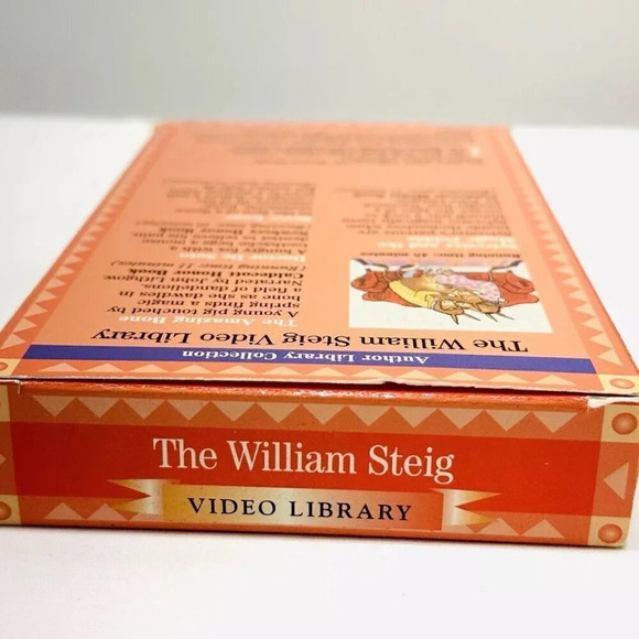 THE WILLIAM STEIG VIDEO LIBRARY Author Library Collection VHS Home Video Tape - Picture 3 of 8